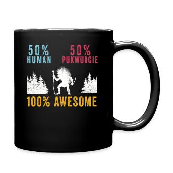 Pukwudgie Kryptide Folklore Mythen - Tasse einfarbig - Schwarz - Rechts