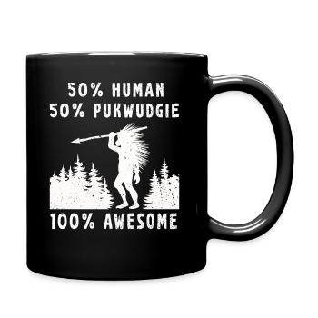 Pukwudgie Kryptide Folklore Mythen - Tasse einfarbig - Schwarz - Rechts