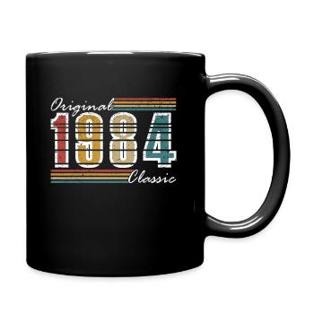 Vintage 1984 Vintage 1984 Birthday Gift - Full Colour Mug - black - Right