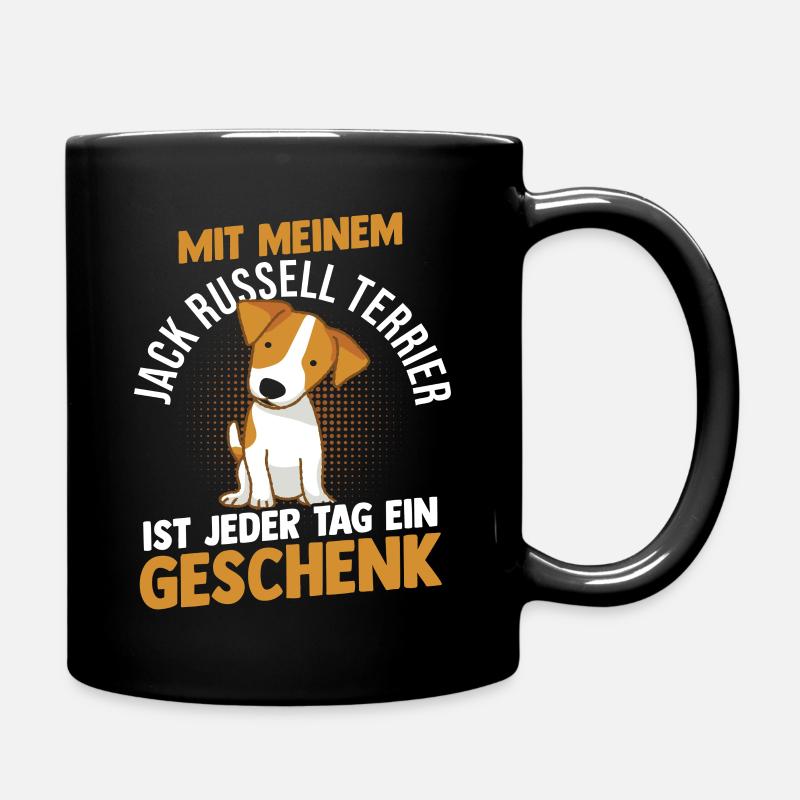 Hund Jacke Russell - Tasse einfarbig - Schwarz