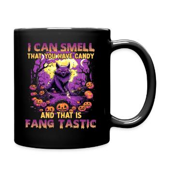 Costume d'Halloween de loup-garou kawaii pour les - Mug uni - noir - Droite