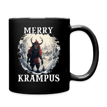 Krampus T | Costume de Krampus | Père Noël - Mug uni - noir - Droite