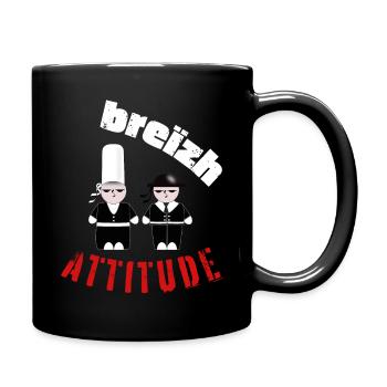 Männer, Frauen, Humorvoll, Humorvolles T-Shirt-Geschenk - Tasse einfarbig - Schwarz - Rechts