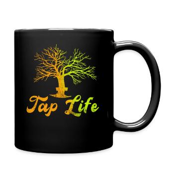 Sirop d’érable Tapper Hommes Femmes Automne - Mug uni - noir - Droite