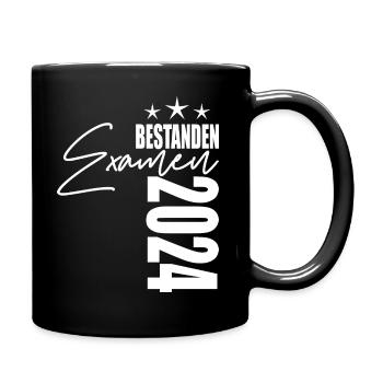 Examen 2024 - Tasse einfarbig - Schwarz - Rechts