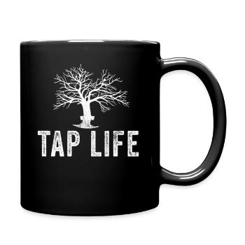Sirop d’érable Tapper Hommes Femmes Automne - Mug uni - noir - Droite