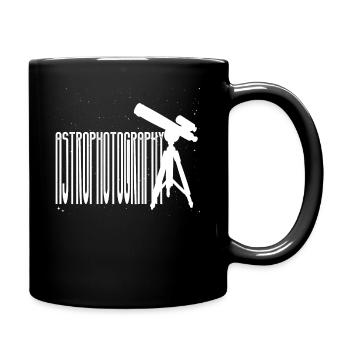 Astronomy Astrophotographer Stargazing - Full Colour Mug - black - Right