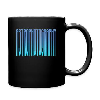 Astronomy Astrophotographer Stargazing - Full Colour Mug - black - Right