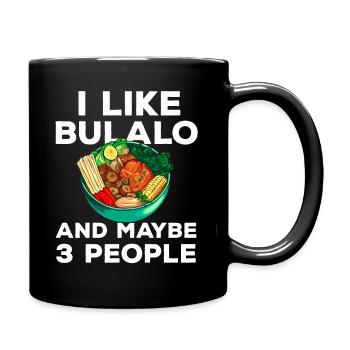 Filipino Philippines Women Men Filipino Food - Full Colour Mug - black - Right