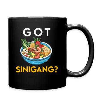 Filipino Philippines Women Men Filipino Food - Full Colour Mug - black - Right