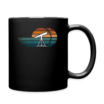 Astronomy Astrophotographer Stargazing - Full Colour Mug - black - Right