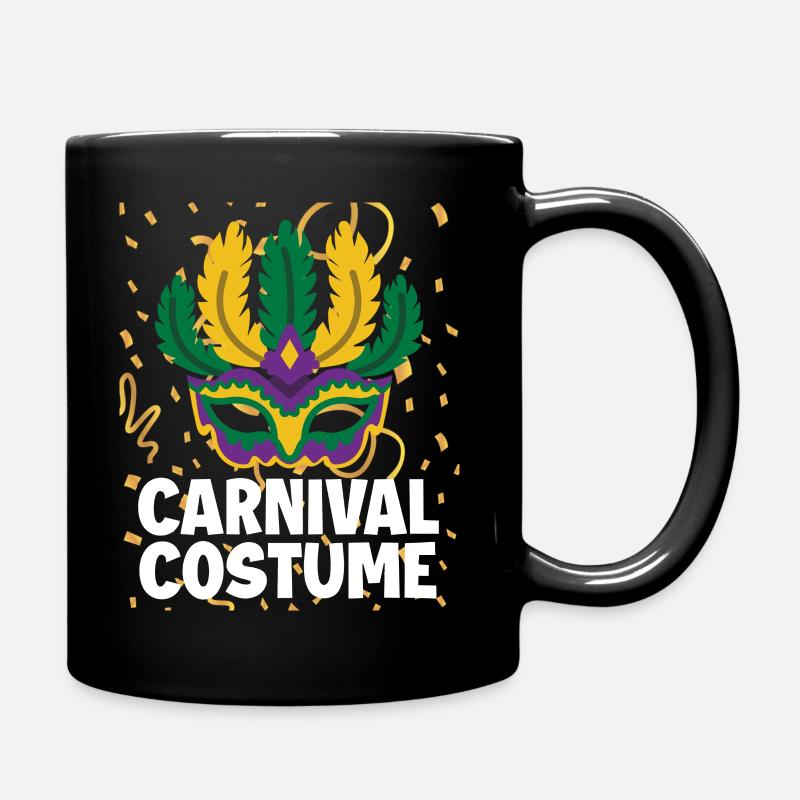 Carnival Costume - Tasse einfarbig - Schwarz