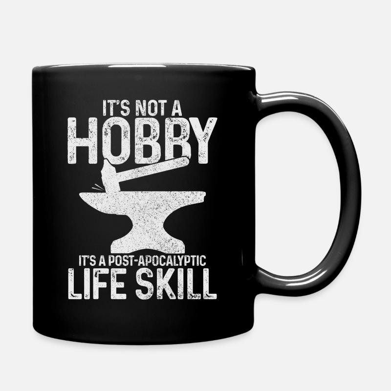 Forger forgeron maréchal-ferrant cadeau - Mug uni - noir