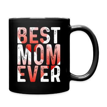 Mom Gift Mother's Day Birthday Mom - Full Colour Mug - black - Right