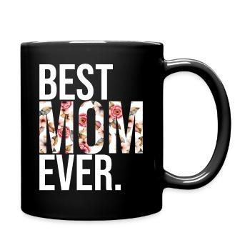 Mom Gift Mother's Day Birthday Mom - Full Colour Mug - black - Right