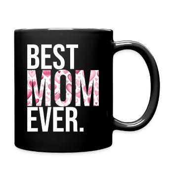 Mom Gift Mother's Day Birthday Mom - Full Colour Mug - black - Right