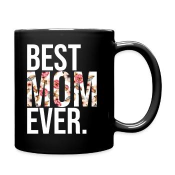 Mom Gift Mother's Day Birthday Mom - Full Colour Mug - black - Right