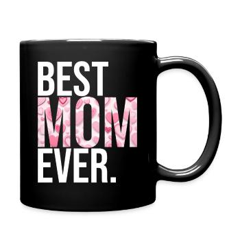 Mom Gift Mother's Day Birthday Mom - Full Colour Mug - black - Right