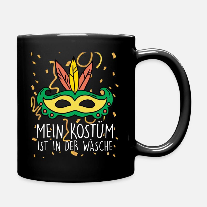 Carnival Costume - Full Colour Mug - black