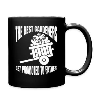 Gardener, Hobby Gardener, Gift, Orchard, Garden - Full Colour Mug - black - Right