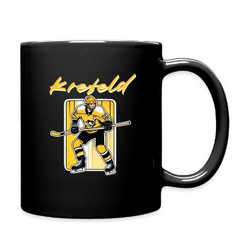 Hockey sur glace de Krefeld - Mug uni - noir - Droite