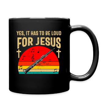 Joueur de clarinette pour fille Femmes Fille Drôle - Mug uni - noir - Droite