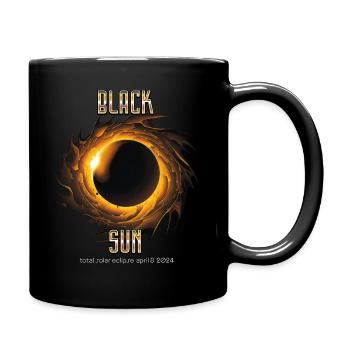 Black Sun - Full Colour Mug - black - Right