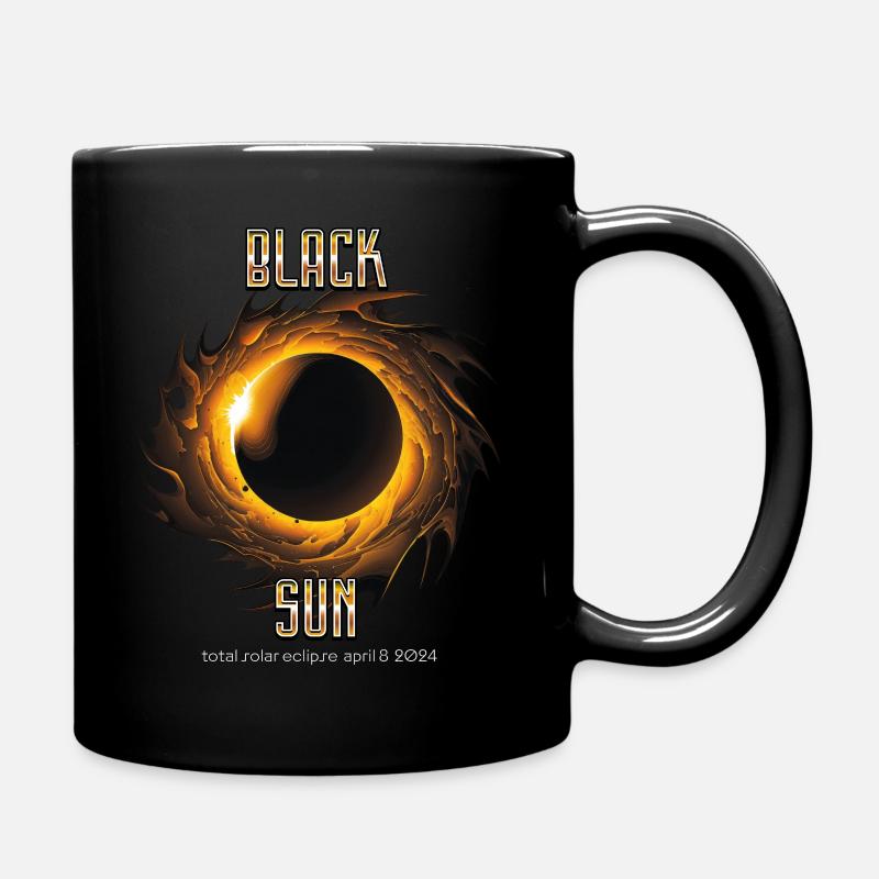 Black Sun - Tasse einfarbig - Schwarz