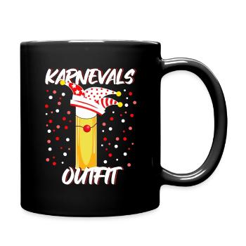 Carnival Kölsch Cologne Kölle Jeck Shrove Monday funny - Full Colour Mug - black - Right