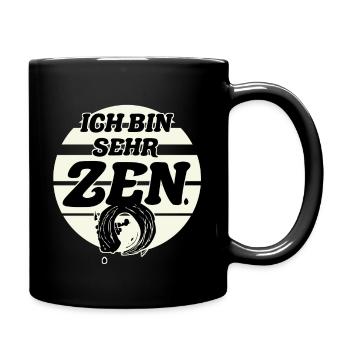 Zen symbol - Full Colour Mug - black - Right