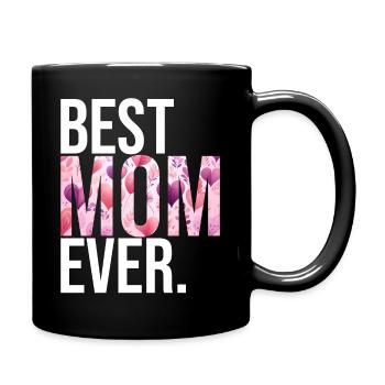 Mom Gift Mother's Day Birthday Mom - Full Colour Mug - black - Right