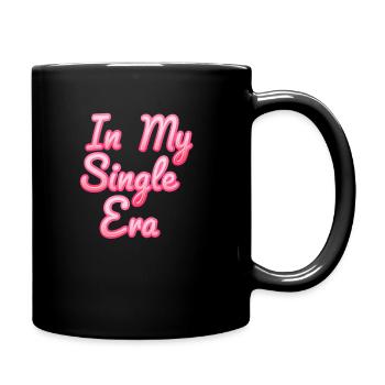 Funny Single Love Humor: The Perfect - Full Colour Mug - black - Right