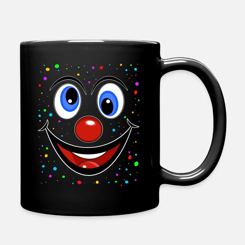 Clown - Full Colour Mug - black