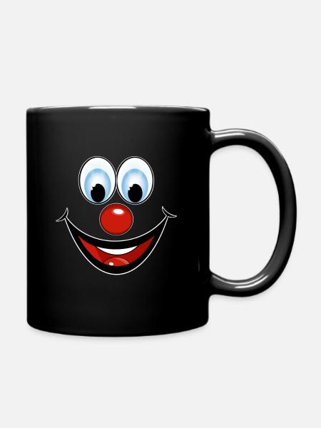 Clown - Full Colour Mug - black
