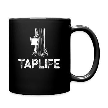 Sirop d’érable Tapper Hommes Femmes Automne - Mug uni - noir - Droite