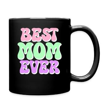 Mom Gift Mother's Day Birthday Mom - Full Colour Mug - black - Right