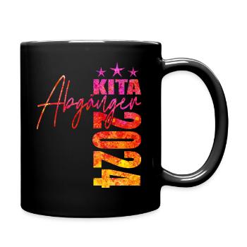 Kita Abgänger 2024 - Tasse einfarbig - Schwarz - Rechts