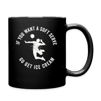 Si vous voulez une portion molle, procurez-vous de la crème glacée - Mug uni - noir - Droite