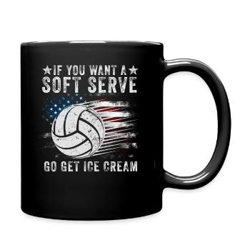 Si vous voulez une portion molle, procurez-vous de la crème glacée - Mug uni - noir - Droite