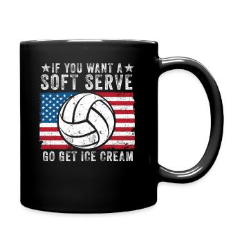 Si vous voulez une portion molle, procurez-vous de la crème glacée - Mug uni - noir - Droite