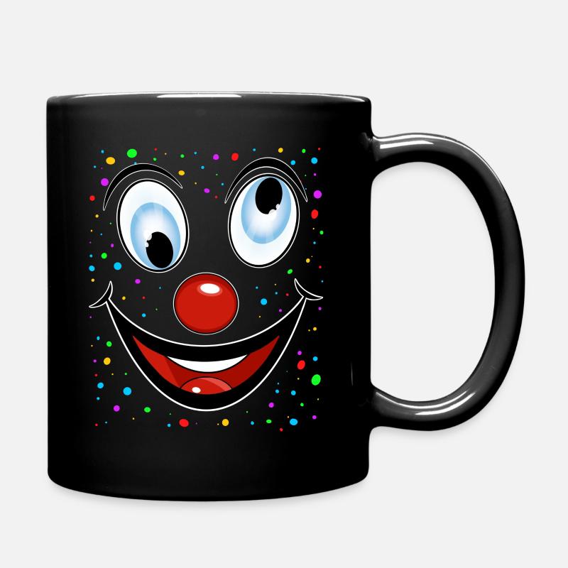 Clown Disguise Costume Replacement - Full Colour Mug - black