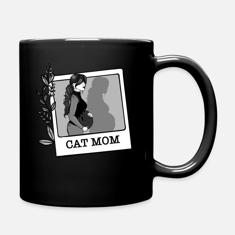 CHAT Maman - Mug uni - noir