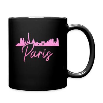 Paris, France, Tour Eiffel, Souvenir - Mug uni - noir - Droite
