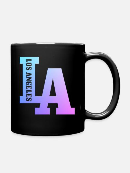 Los Angeles, Californie, Los Angeles - Mug uni - noir