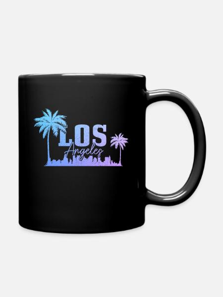 Los Angeles, Californie, Los Angeles - Mug uni - noir