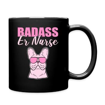Hundeliebhaber Züchter - Tasse einfarbig - Schwarz - Rechts