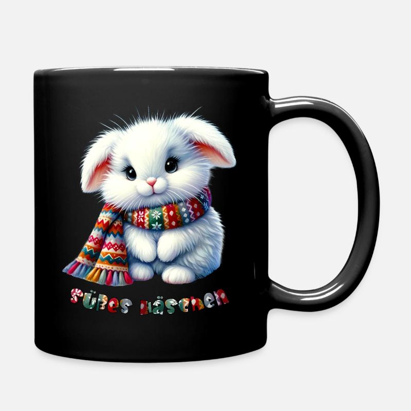 Lapin mignon - Bébé - Mug uni - noir