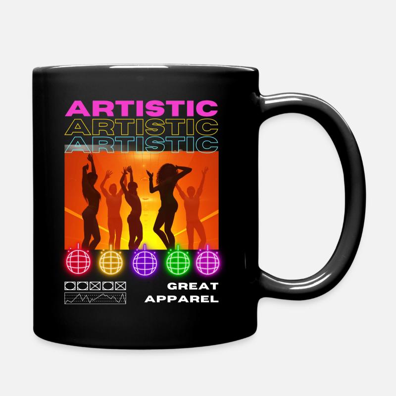 ARTISTIC - Mug uni - noir