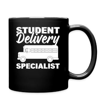 Student Delivery Specialist Busbetreiber - Tasse einfarbig - Schwarz - Rechts