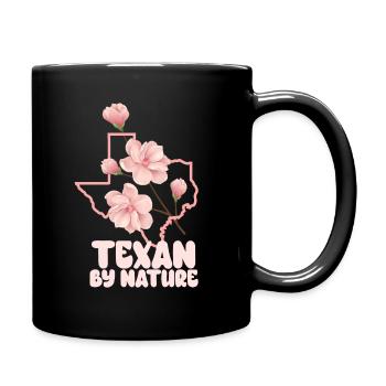 Wildflower Fields Wildflowers Bluebonnet - Full Colour Mug - black - Right